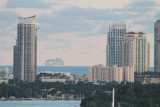 View from our hotel - Miami