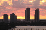 View from our hotel - Miami