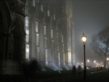 Westminster on Foggy Night