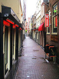 Touring the Red Light District - Amsterdam
