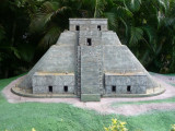  Miniature of Pyramid from Tajin, Veracruz (900-1100 A.D.)