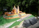 Miniature of the Church of Our Lady of Remedies (Cholula, Mexico)