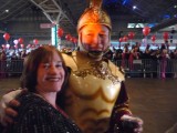 Susan with Bacchus Soldier