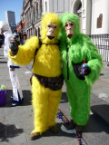 A Couple of Monkeys in Jackson Square