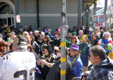 Outside Tropical Isle on Fat Tuesday