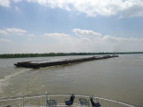 Barges on the Mississippi