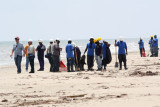 Oil Clean Up Crew, Trinity Island