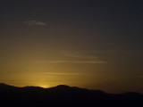 Minimalist Sunset Dante's View, Death Valley, California, April 2008