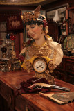 Volcanic Pistol and old clock-1951