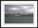 Lots of new buildings built out to sea....