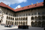 Courtyard of Wawel Castle