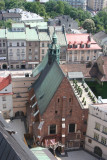 St. Barbras Church - view from the tower of St. Marys Basilica