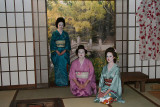 Inside Japanese Tea House (Chashitsu)