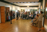 Audience on vernissage of photography exhibition - Gardens of Japan