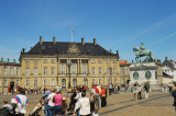 Christian VIIIs Palace and Statue of King Frederik V