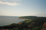 North West coast of Bornholm - view from Hammershus