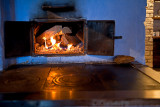 Fire Of The Rural Stove