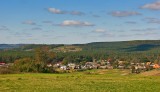 Obrocz Village Panorama