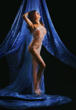 lady in blue