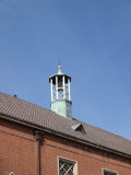 Rijnsburg, geref Maranathakerk toren, 2009.jpg