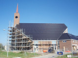 Urk, NH kerk 4 in aanbouw, 2007