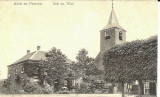 Eck en Wiel, NH kerk en pastorie, circa 1920