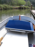 Looking aft; needs tie-down points each side.  Ideas?