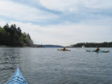 The boys and the cruiser, leaving Poet Cove, headed east.