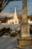 Church &  Village Cememtery, Winter