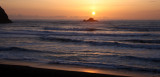 REDWOODS NATIONAL PARK SUNSET - SPRING TRIP TO CAL 2010.JPG