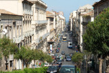 View from via Crociferi towards the see