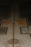 Meridian inside the cathedral