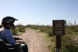 Entering Area A