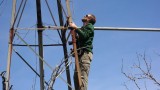 Tom Climbing the Well