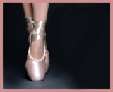 After 7 years of dreaming, her first step with her Ballet Slipper for dancing