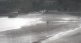 The beach