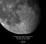 ISS Lunar Transit: 5/3/10, 10:01 UT