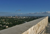 view from the Getty