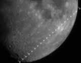 ISS Lunar Transit: April 15, 2008, 2:35 UT