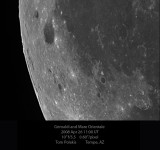 Moon: Grimaldi and Mare Orientale 4/26/08