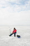 ice fishing