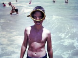 Me at Lakes Entrance - I guess I was about 8 years old