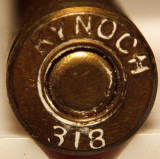 .318 Nitro by Kynoch Headstamp