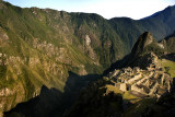 Machu Picchu Morning Shadows