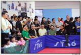 Engrossed crowed
