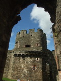 Conwy Castle,interior.