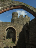 Conwy Castle,interior.