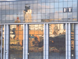 Reflections on the FT building.