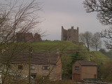Brough Castle,commanding the town.