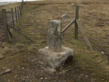The stump of the Rey Cross on Bowes Moor,